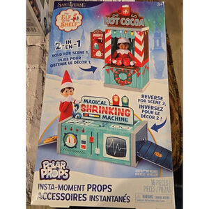 The Elf On The Shelf, 2 In 1 Polar Props Insta-Moment Props. Sealed In Box New